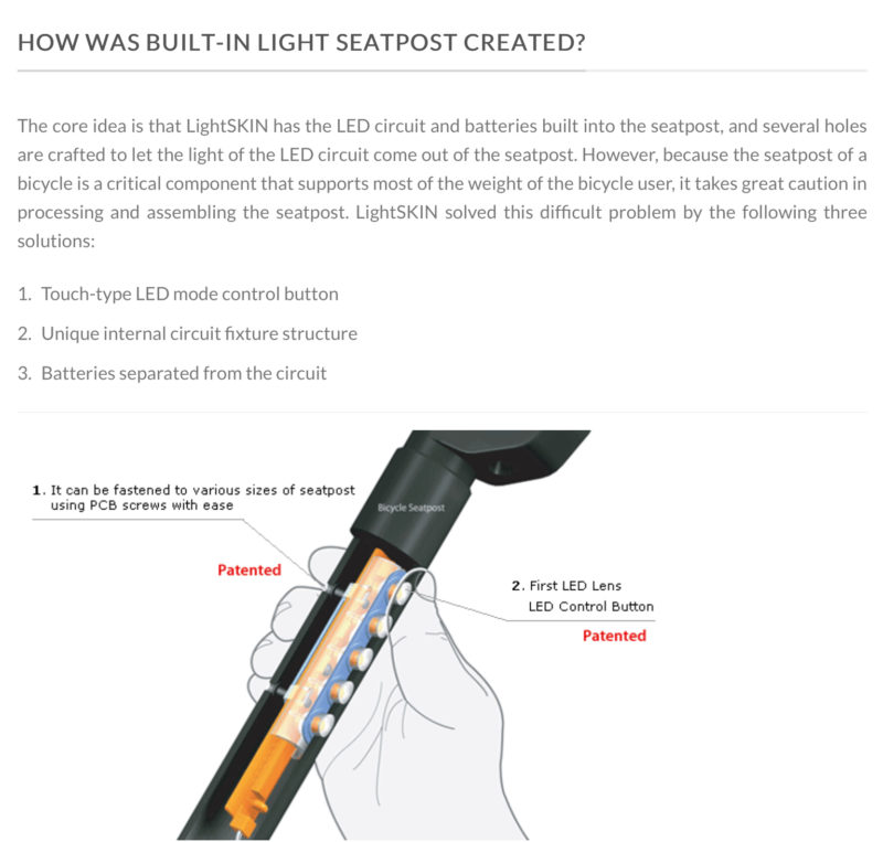 lightskin seatpost