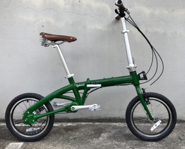 Cyclelah folding shaft bike 16″Green