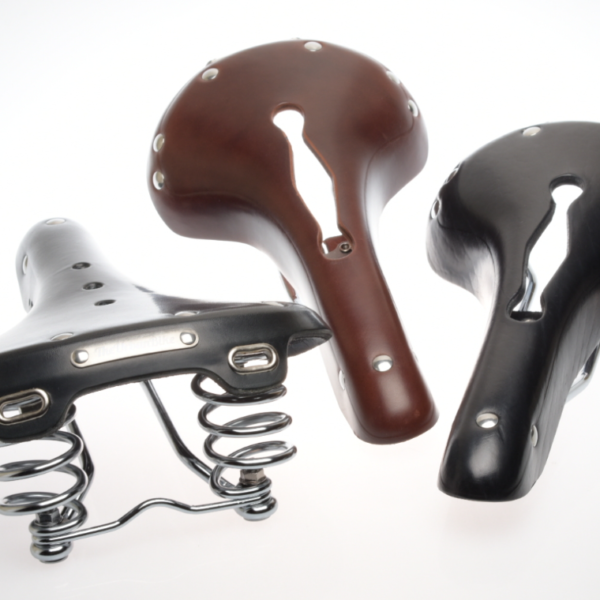 The Urban Bike Leather Spring Saddle
