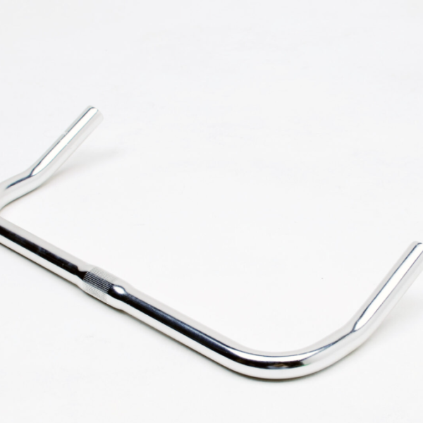 TUB Bullhorn Handlebar – Chrome Finish, 420mm, Lightweight Aluminum Alloy