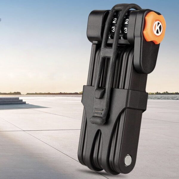 Wildfx Folding Grill Bicycle Bike Number Lock