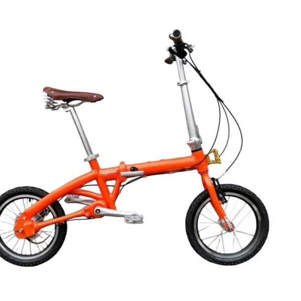 Cyclelah folding shaft bike 16″ Orange