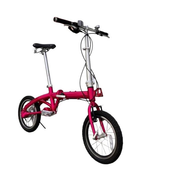 Cyclelah folding shaft bike 16″ Hot Pink